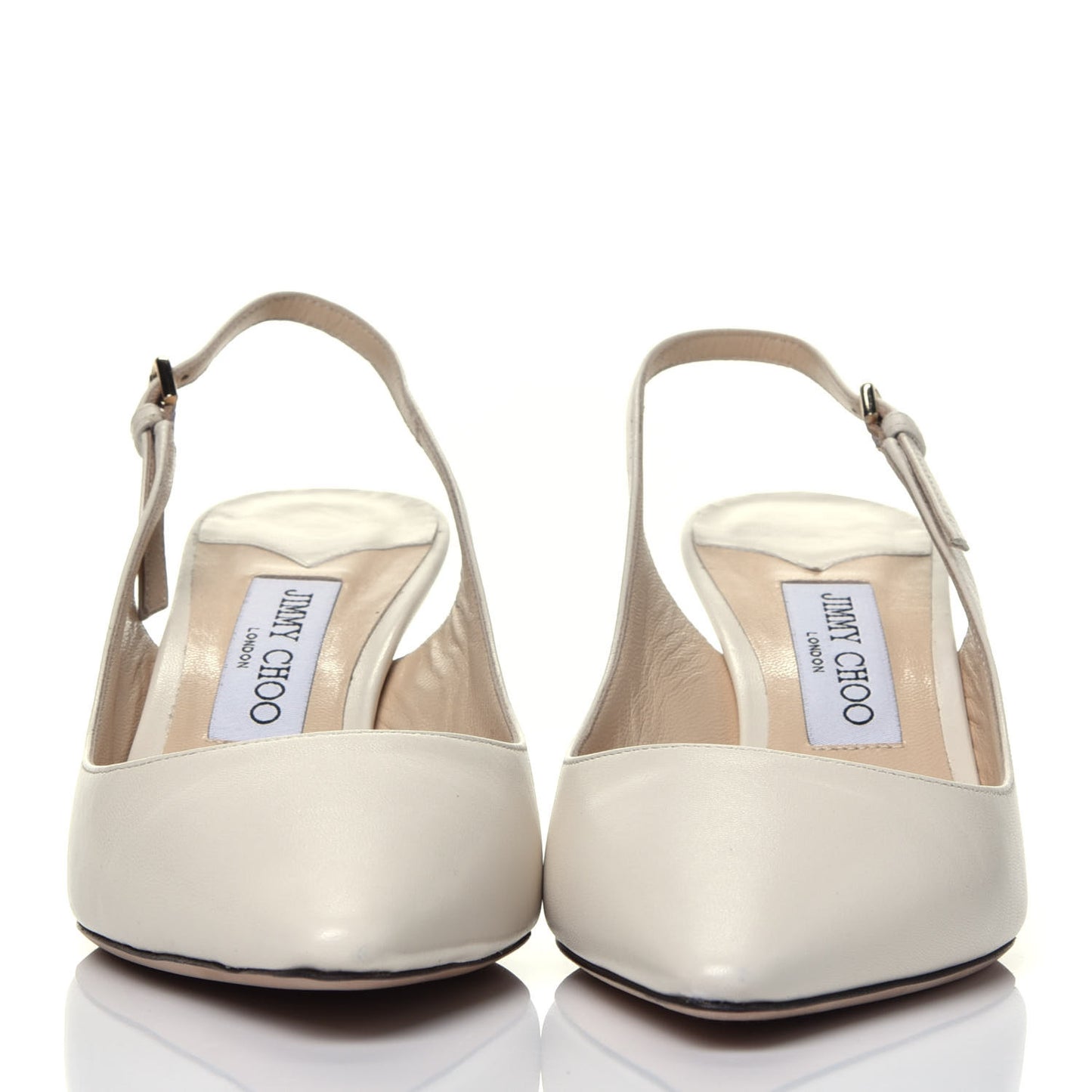 Kid Erin 60 Slingback Pumps 38.5 Chalk