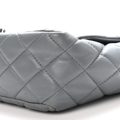 Chanel Lambskin Large Around Pockets Flap Dark Grey 10 of 10