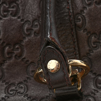 Gucci Guccissima Small Lovely Heart Tote Chocolate 26 of 26