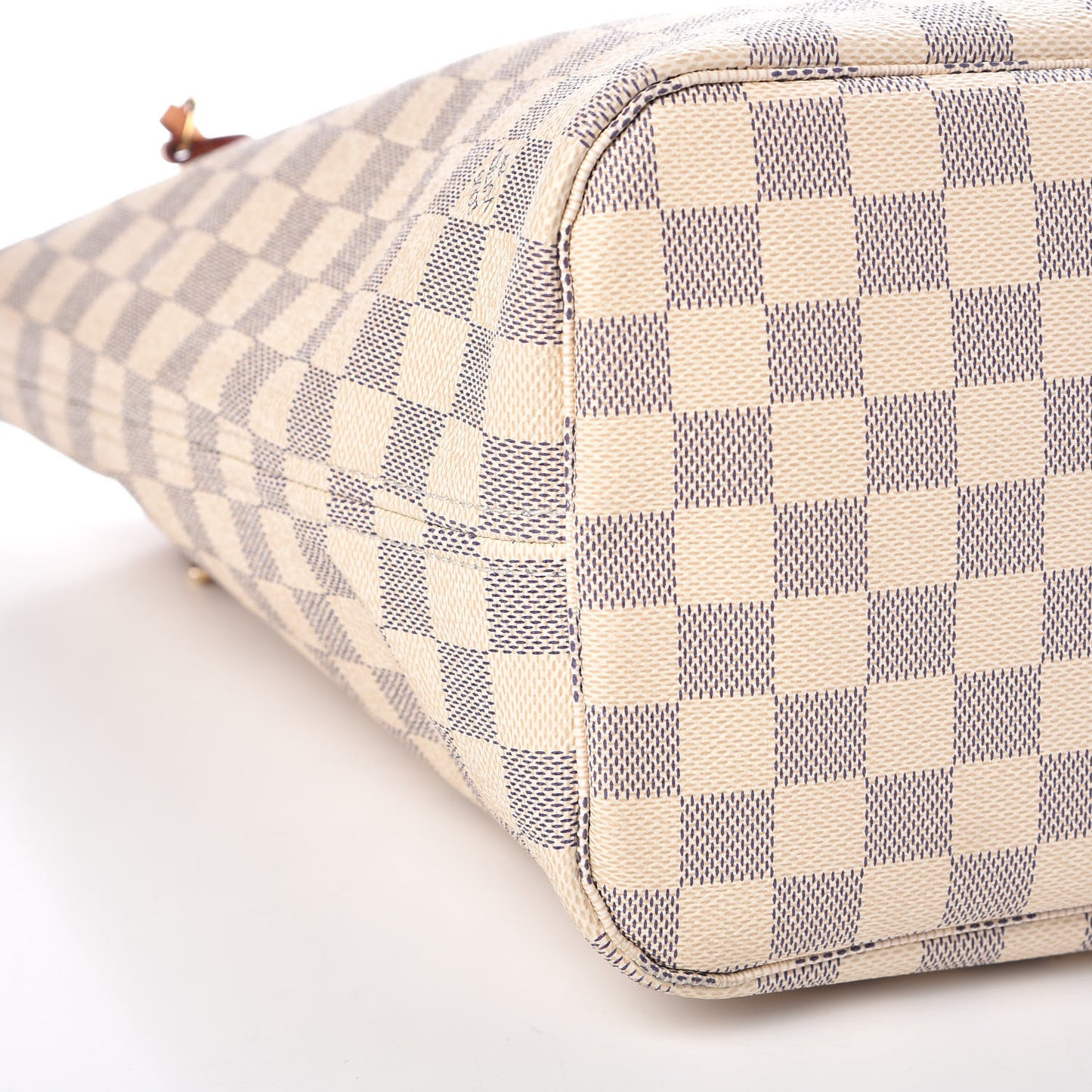 Damier Azur Neo Neverfull MM Rose Ballerine