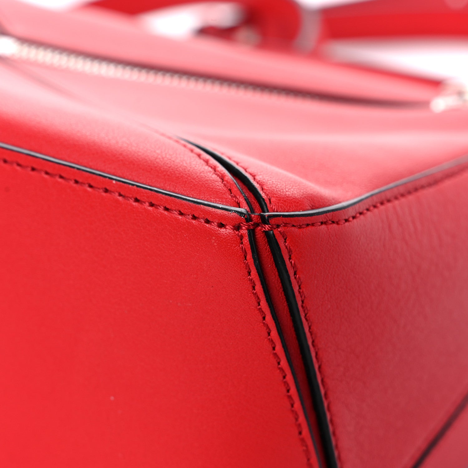 Loewe Calfskin Small Puzzle Bag Scarlet 9 of 10