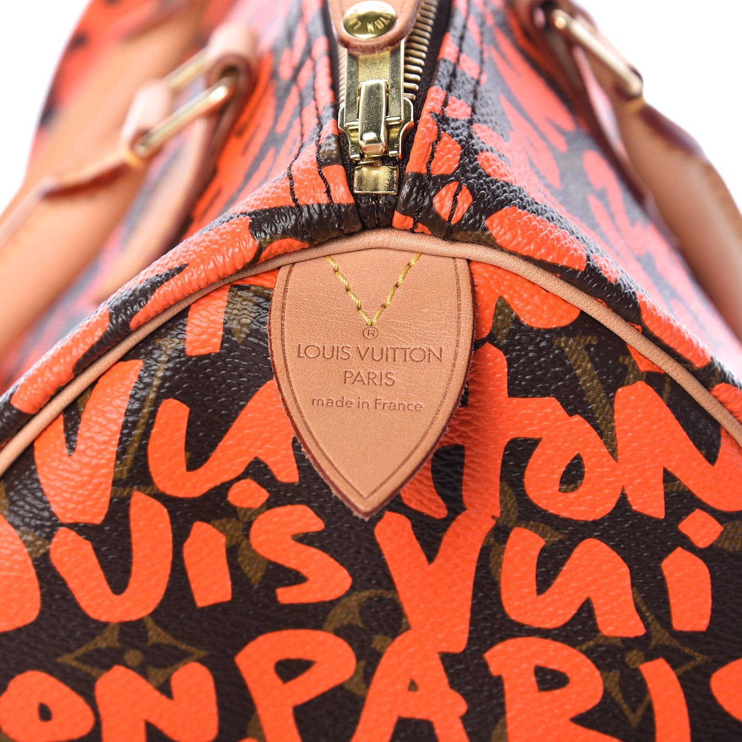 Monogram Graffiti Speedy 30 Orange