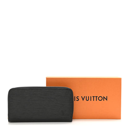 Louis Vuitton Epi Zippy Wallet Black 10 of 10