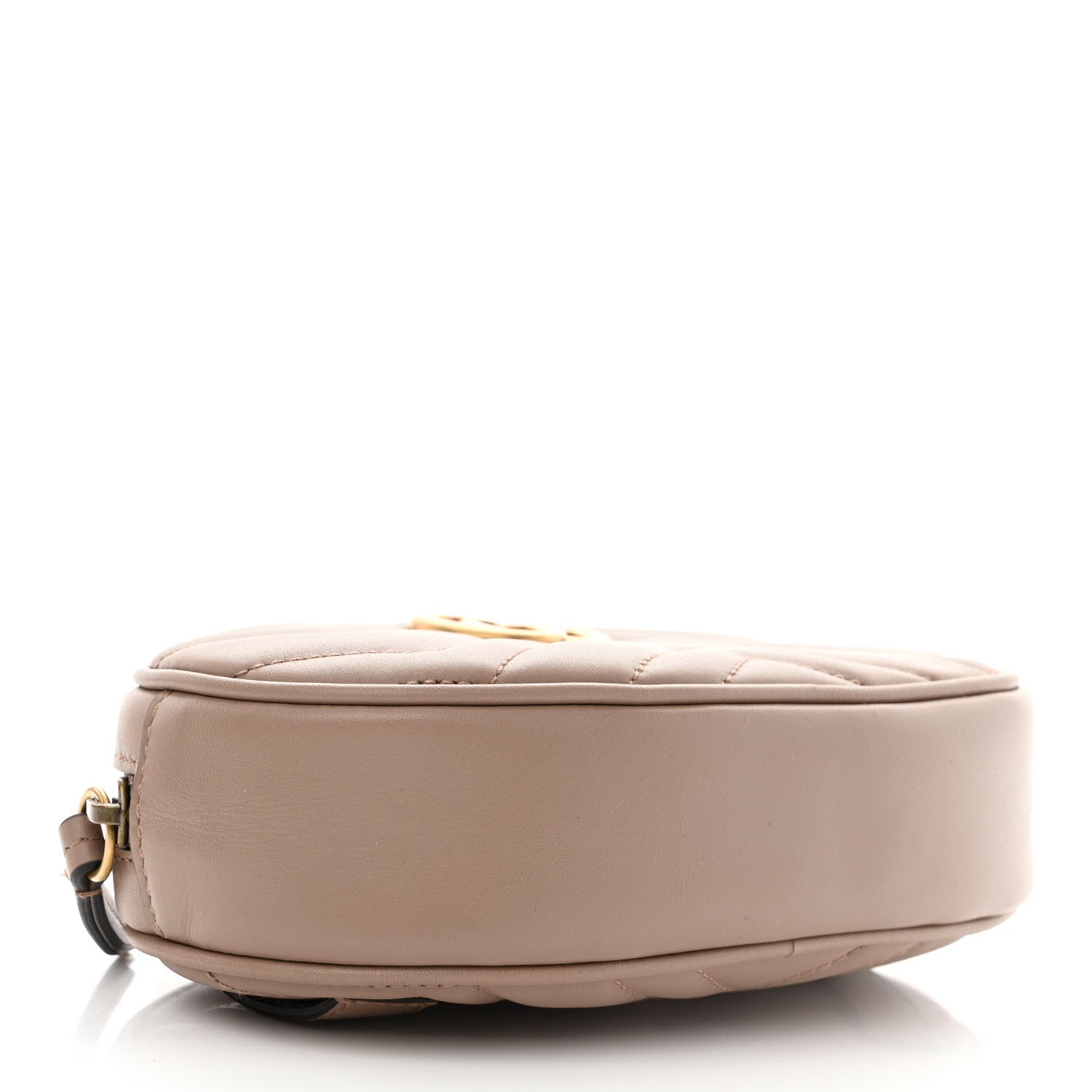 Gucci Calfskin Matelasse GG Marmont Belt Bag 75 30 Porcelain Rose 4 of 12
