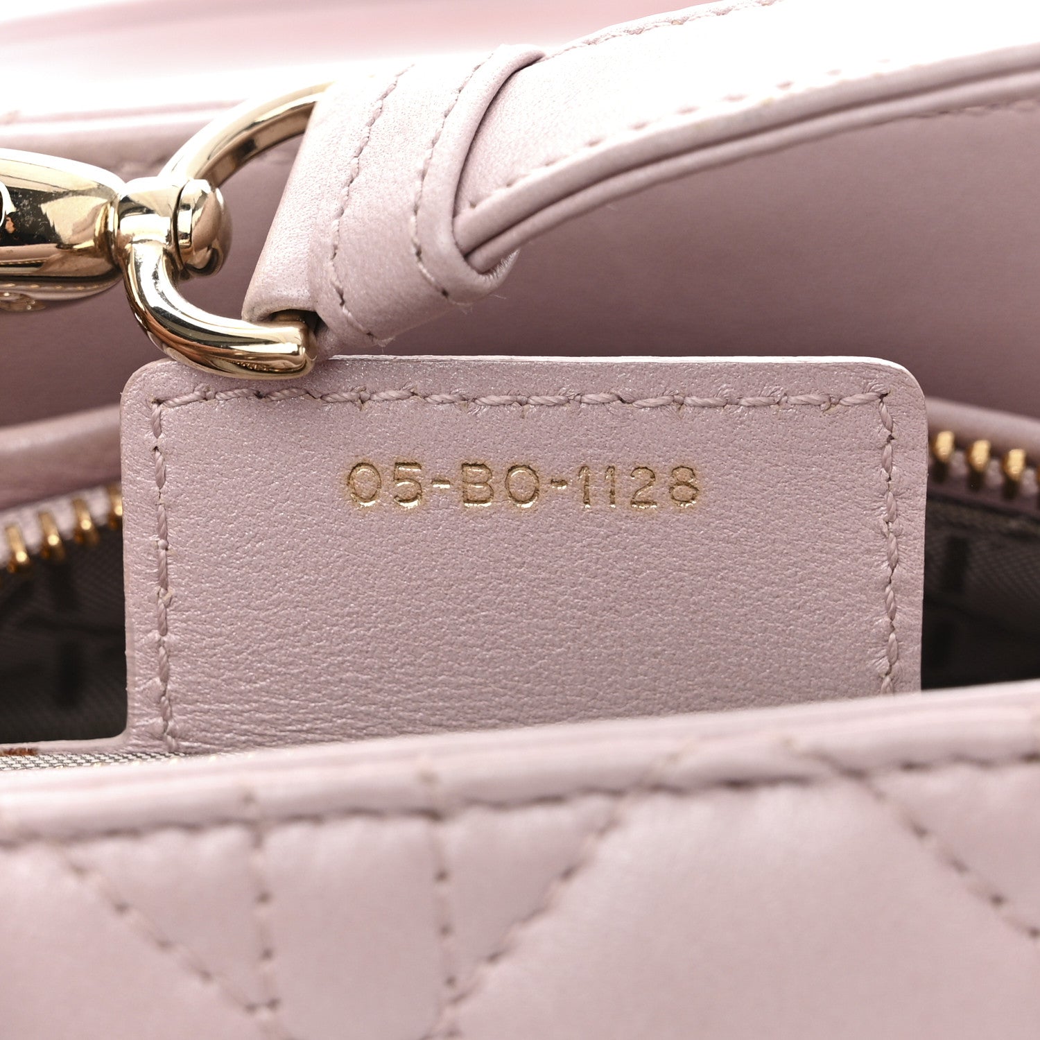 Christian Dior Lambskin Cannage Medium Lady Dior Light Pink 7 of 11