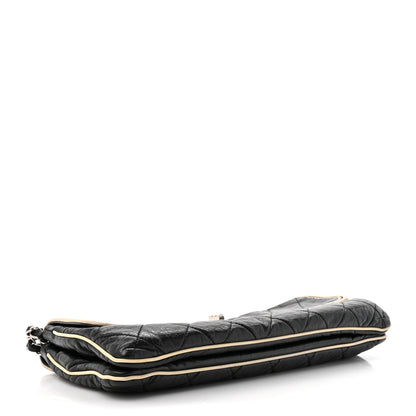 Chanel Lambskin East West Mademoiselle Flap Black 4 of 12