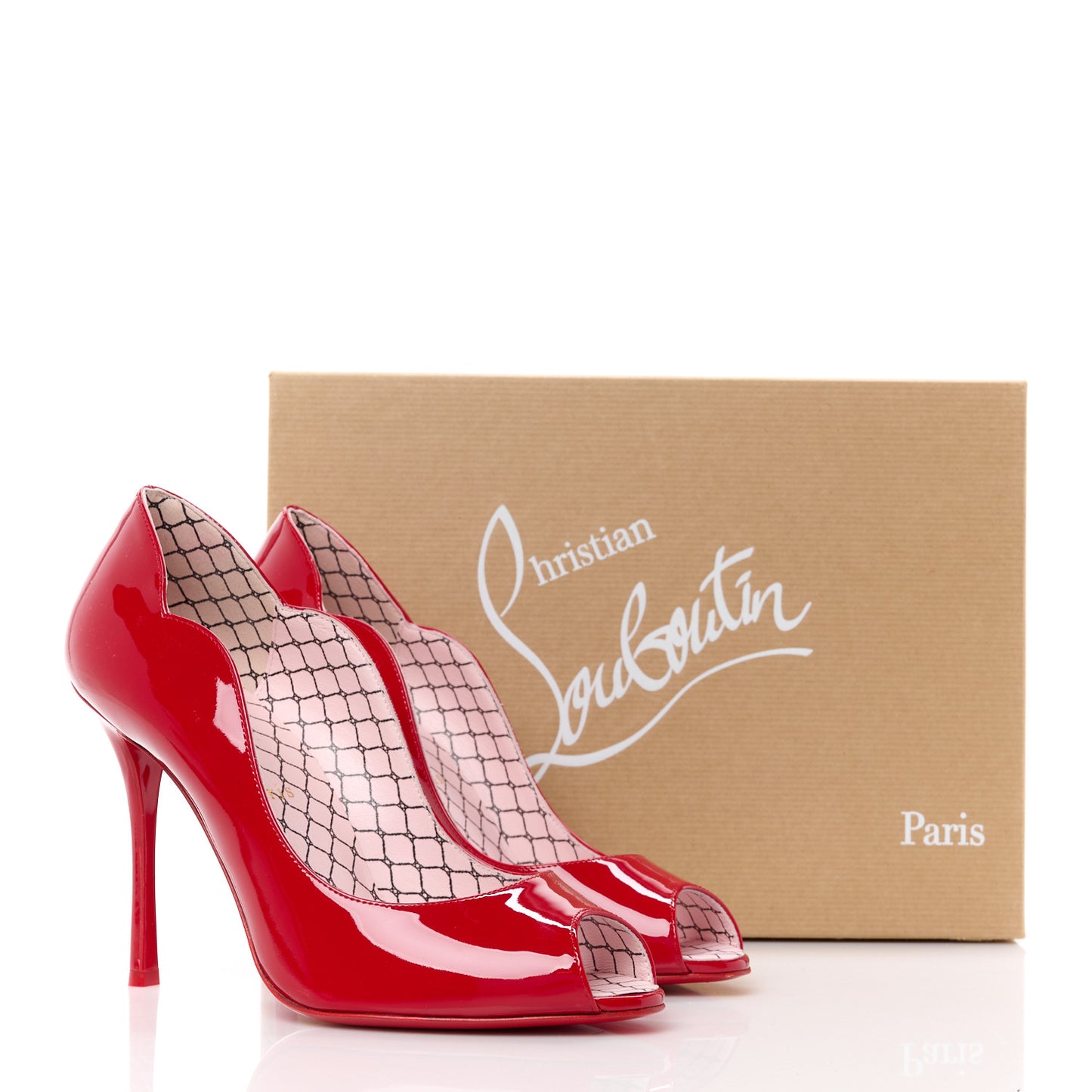 Patent Chick Up 100 Pumps 38.5 Red