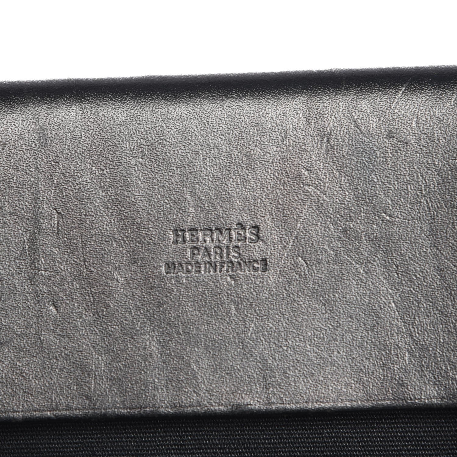 Hermes Toile Vache Hunter Herbag Cabas MM Black 8 of 17