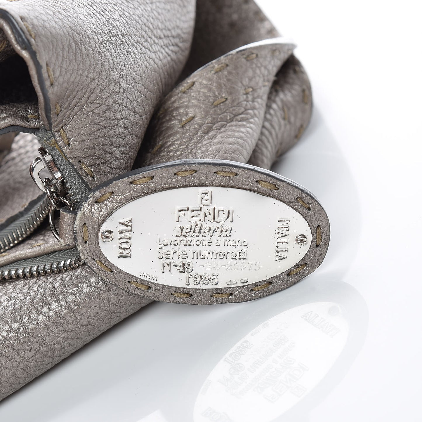 Cuoio Romano Selleria Hobo Peltro