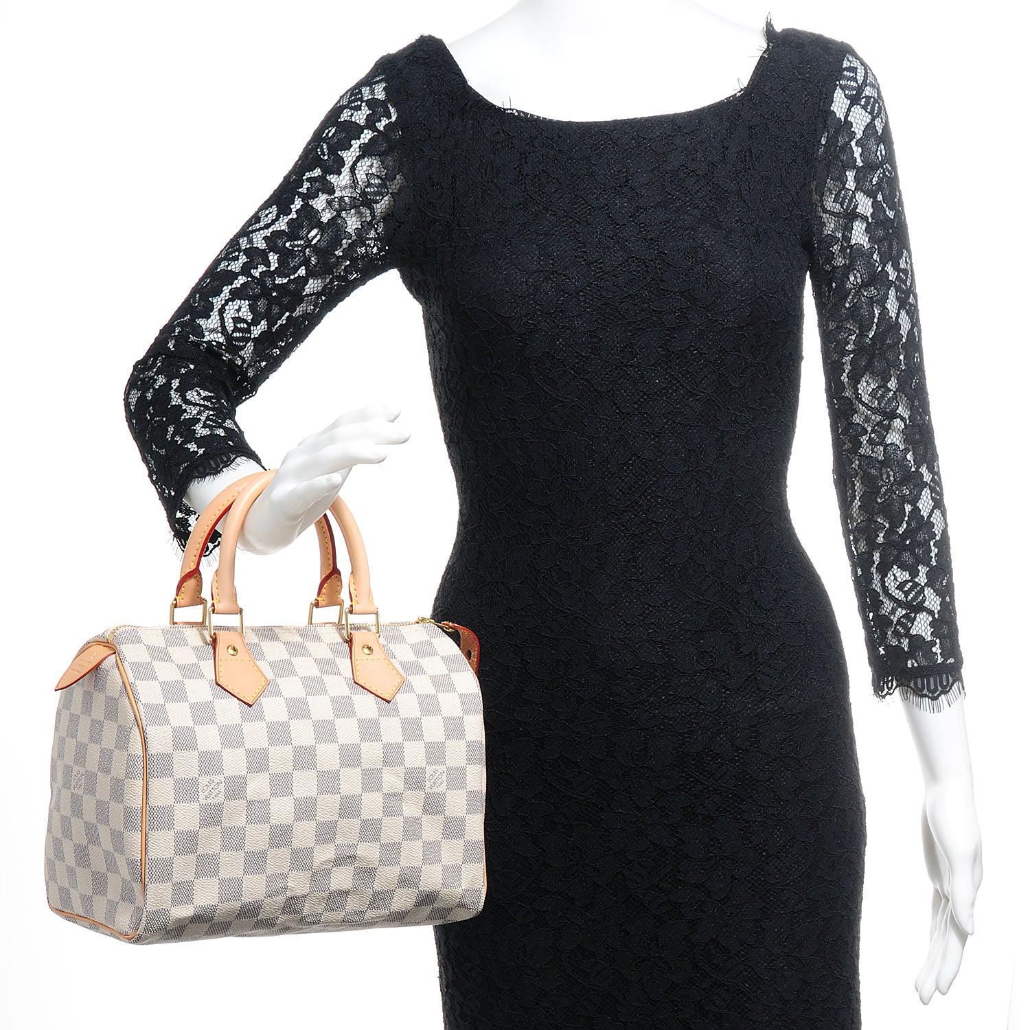 Louis Vuitton Damier Azur Speedy 25 2 of 7