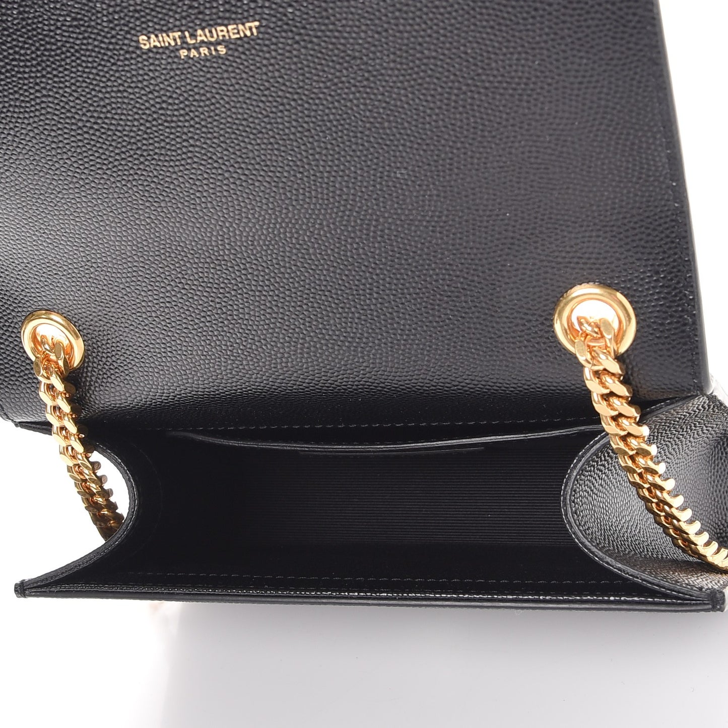 Grain De Poudre Small Monogram Kate Satchel Black