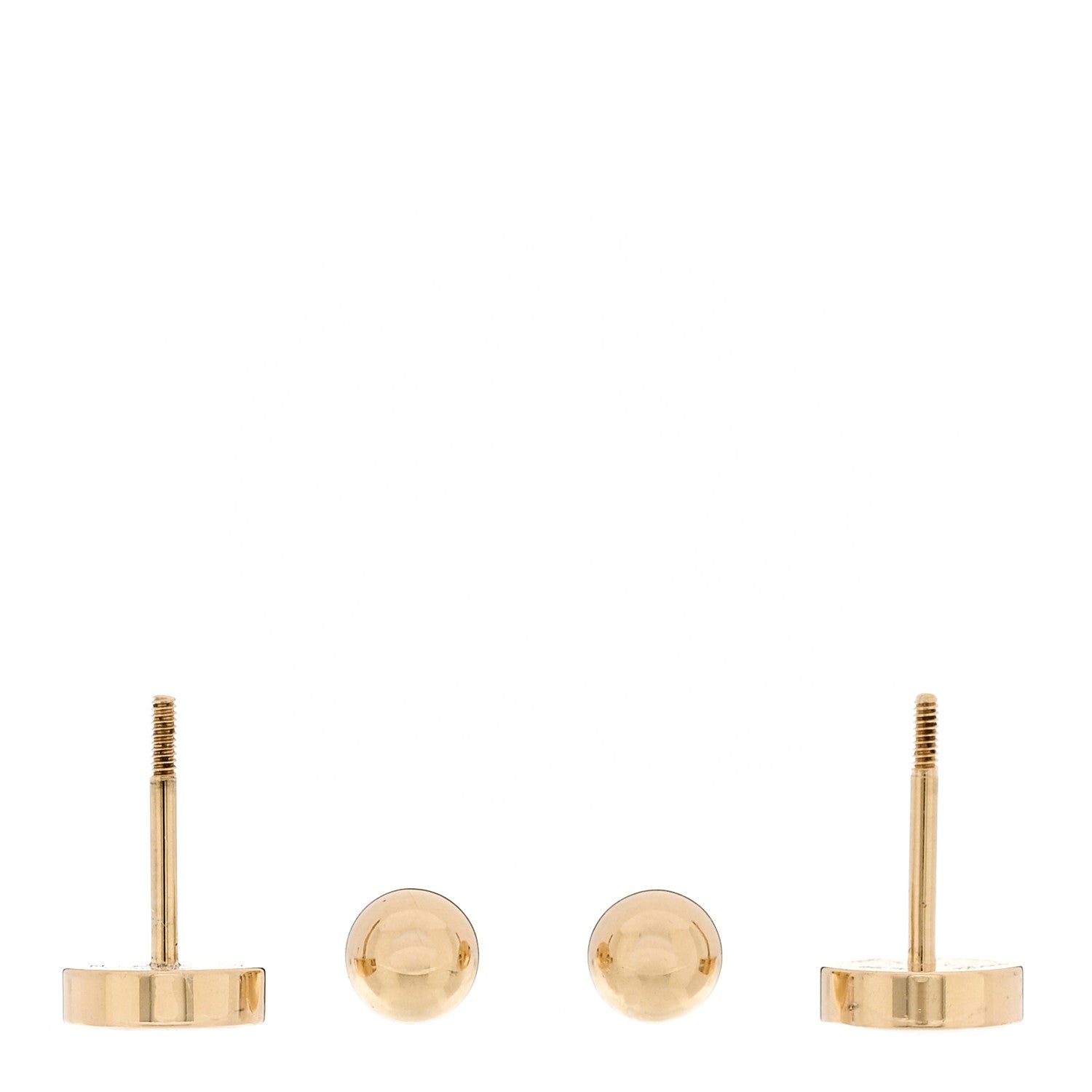 Cartier 18K Yellow Gold LOVE Earrings 3 of 5