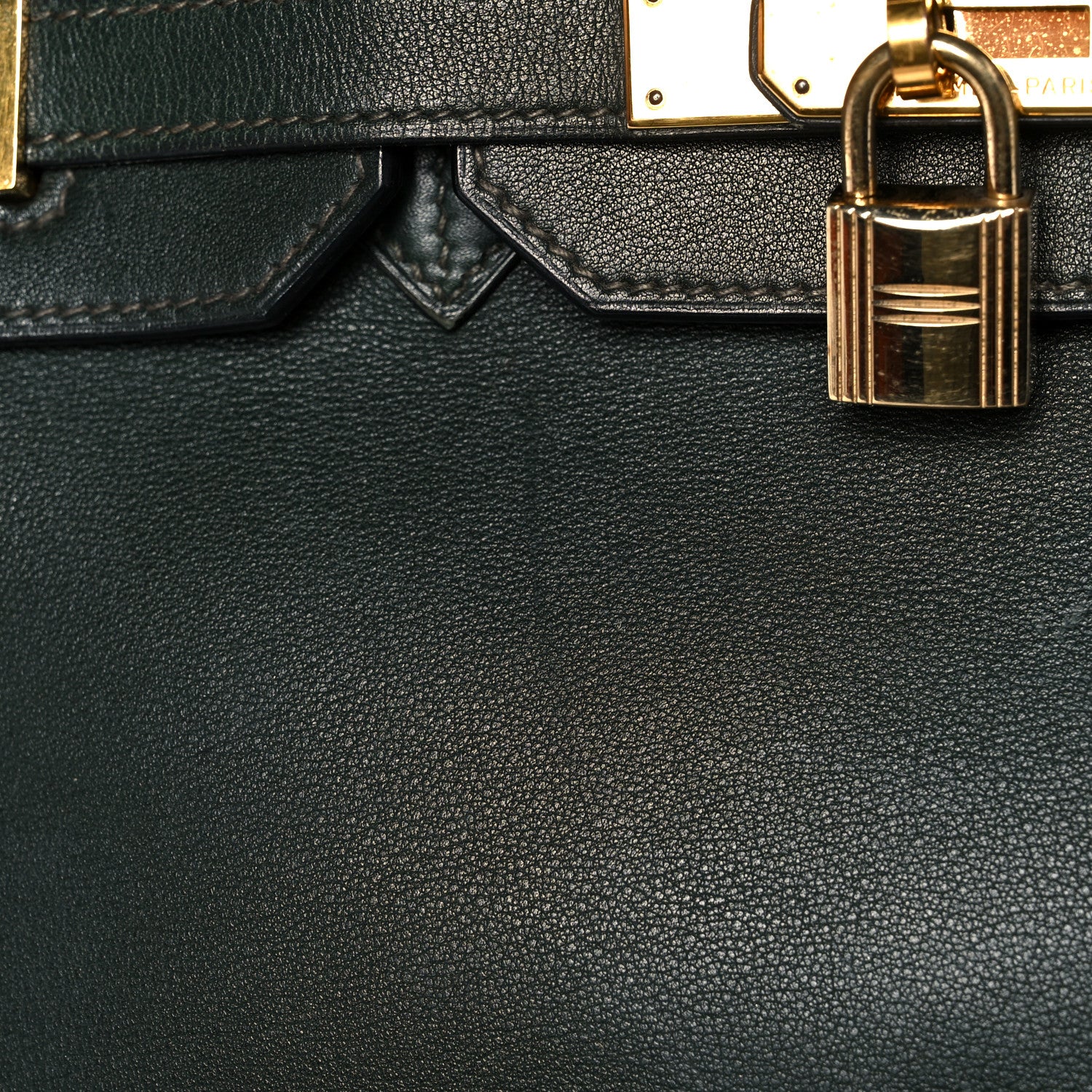 Hermes Gulliver Birkin 35 Vert Fonce 28 of 31
