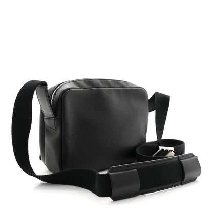 Loewe Soft Grained Calfskin XS Military Messenger Bag Black 3 of 11
