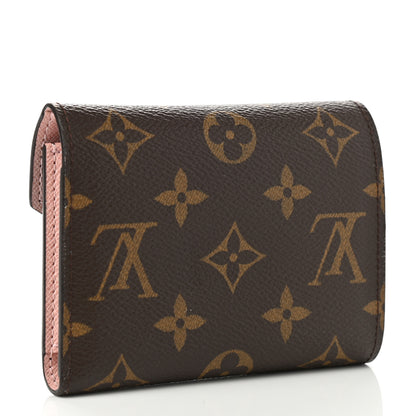 Louis Vuitton Monogram Victorine Wallet Rose Ballerine 2 of 6