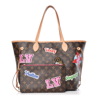 Louis Vuitton Monogram Travel Stickers Neverfull MM 1 of 10