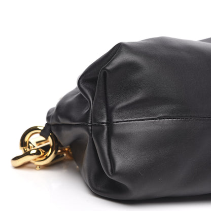 Bottega Veneta Calfskin The Pouch Chain Black 8 of 9