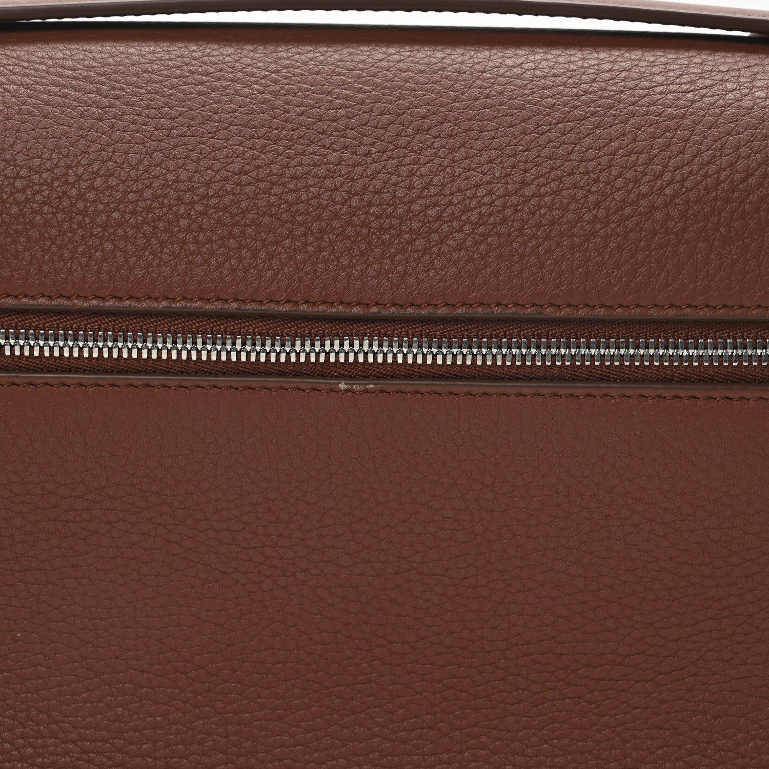 Loro Piana Grained Calfskin Extra Pocket L27 Kummel 7 of 10