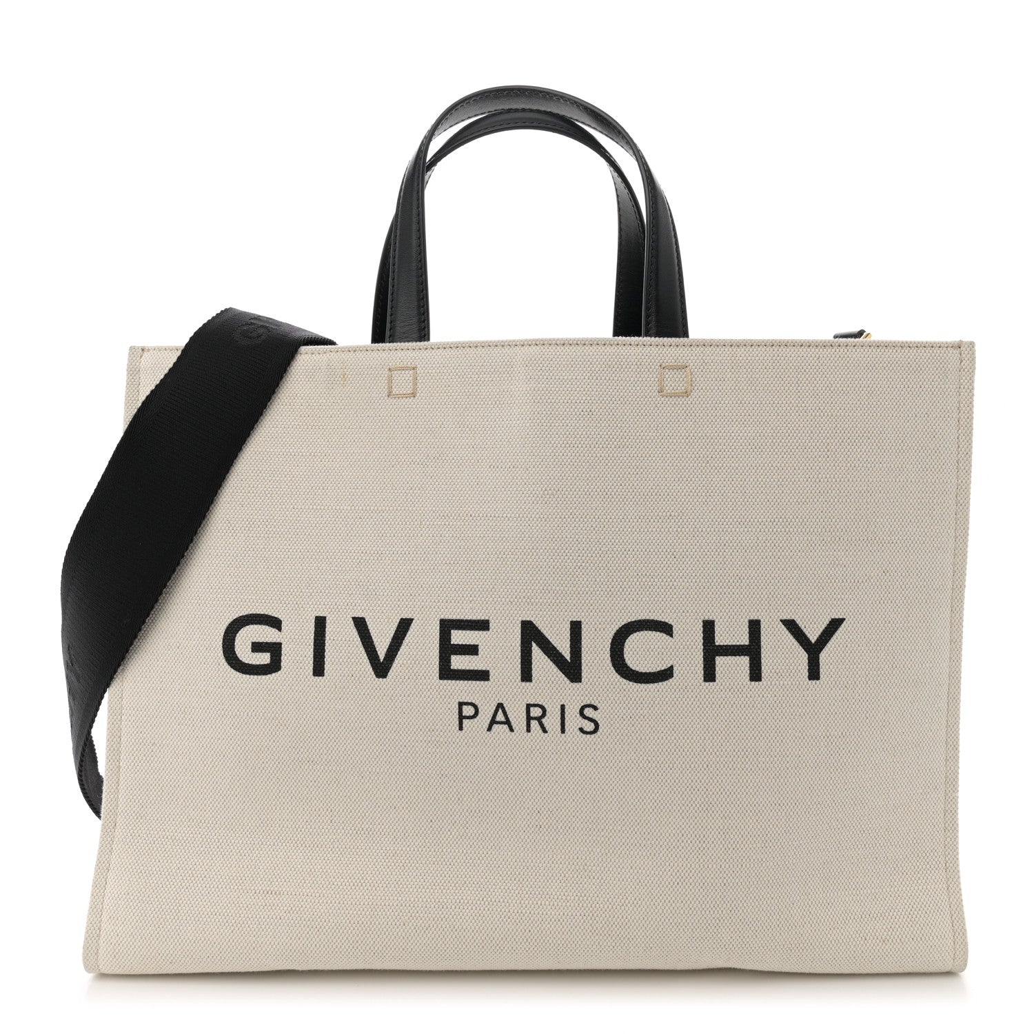 Givenchy Canvas Medium G-Tote Beige Black 1 of 12