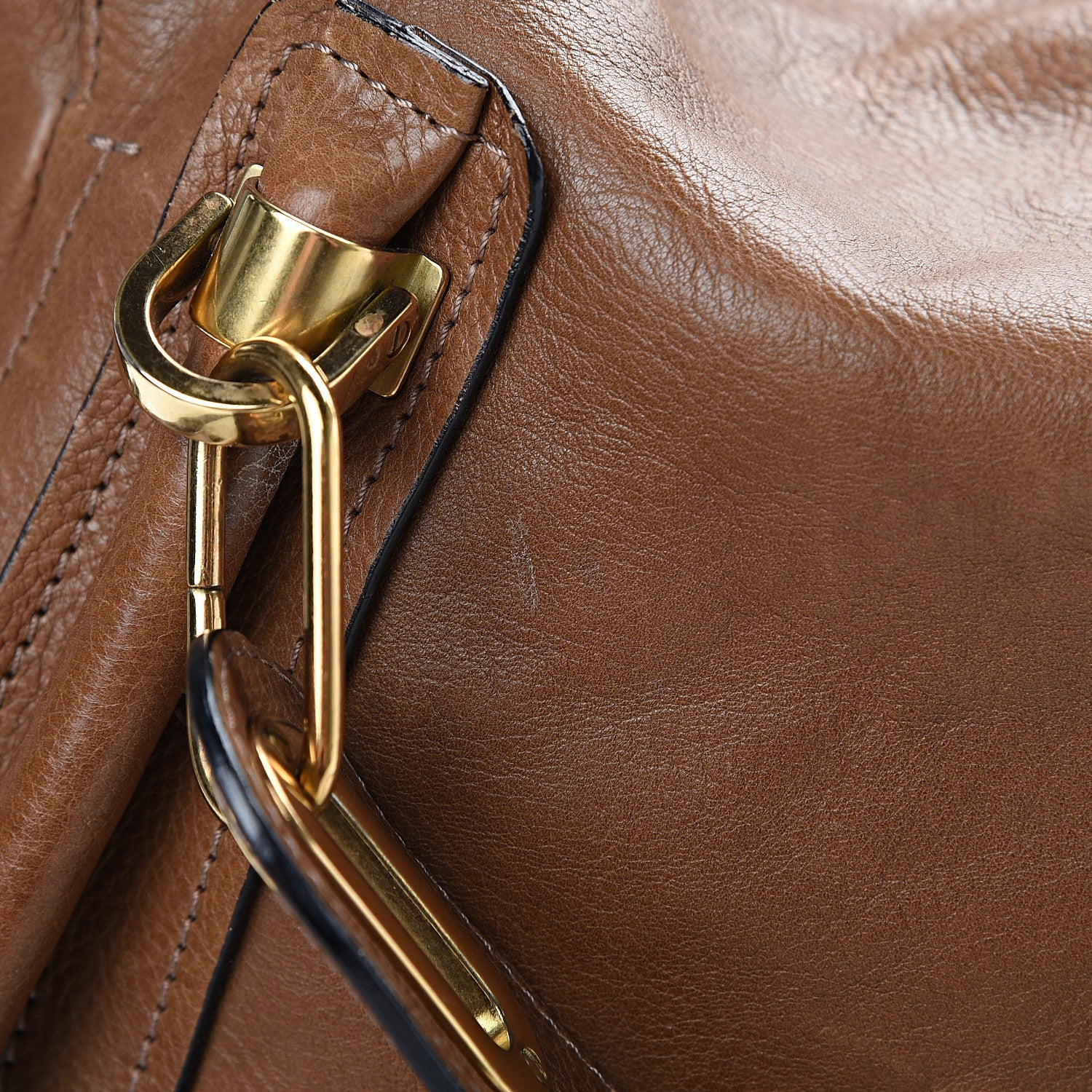 Chloe Calfskin Large Paraty Muscade 16 of 20