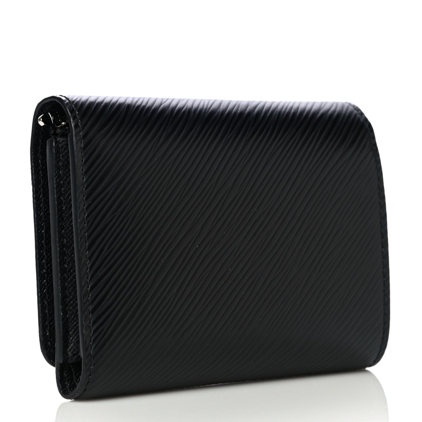 Epi Twist Compact Wallet Black