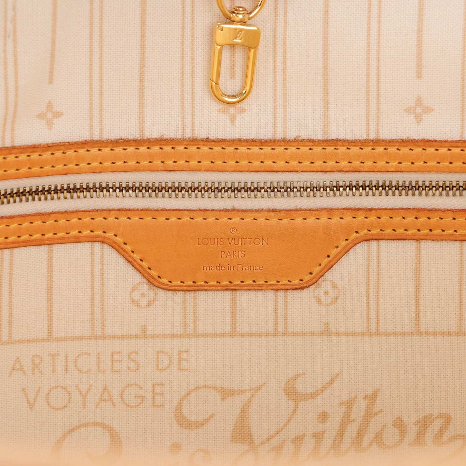 Louis Vuitton Damier Azur Neverfull GM 6 of 9