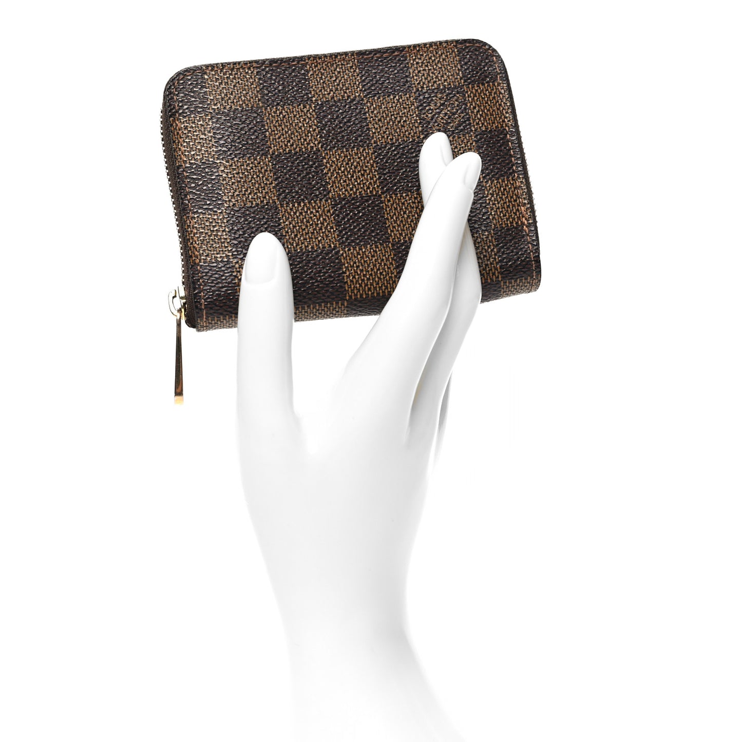 Damier Ebene Zippy Coin Purse