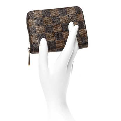 Louis Vuitton Damier Ebene Zippy Coin Purse 2 of 7