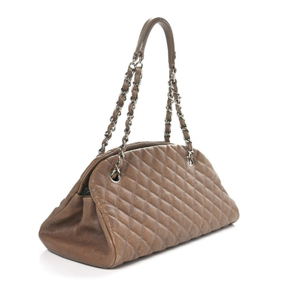 Chanel Caviar Quilted Medium Just Mademoiselle Beige 3 of 10