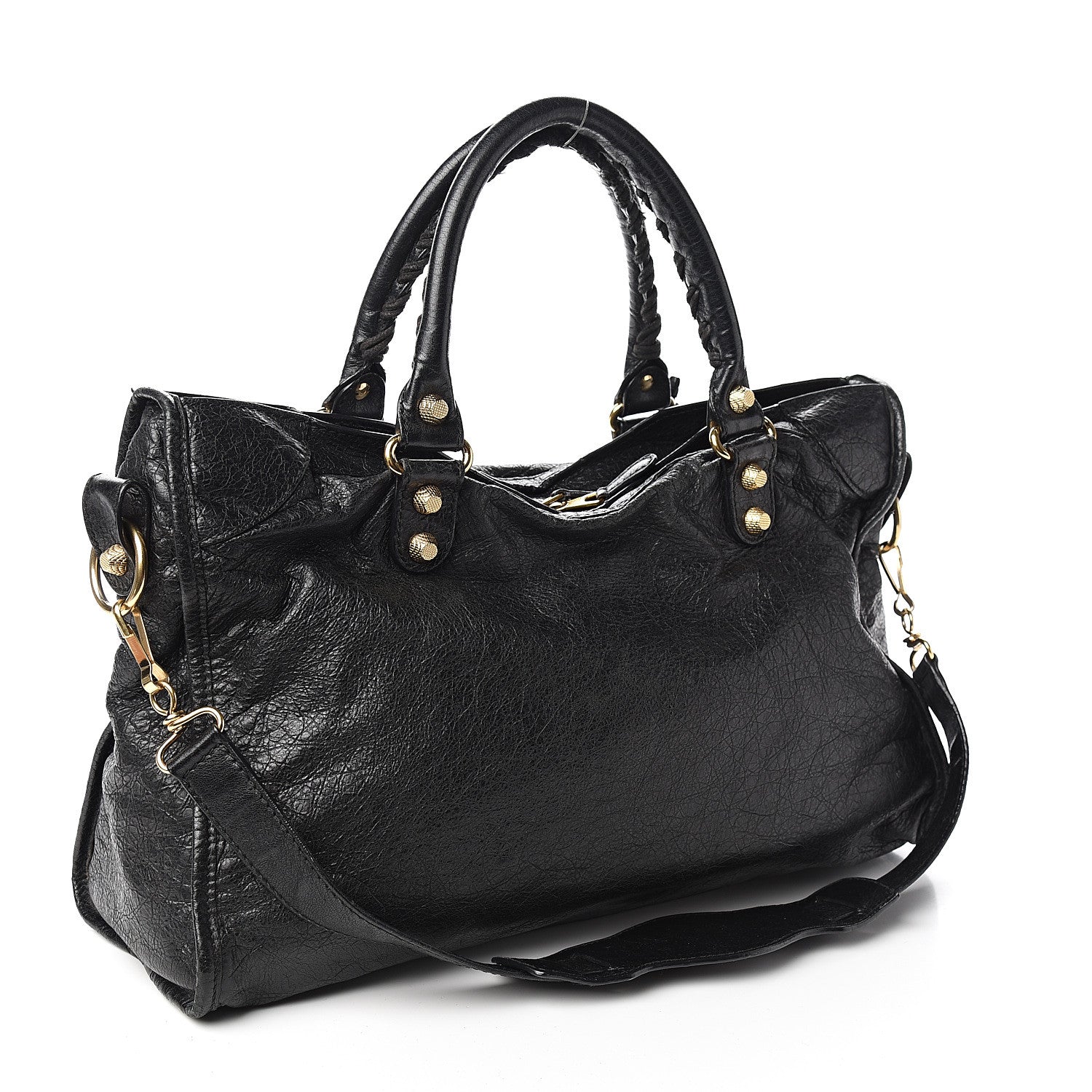 Balenciaga Agneau Giant 12 Gold Hardware City Black 2 of 12