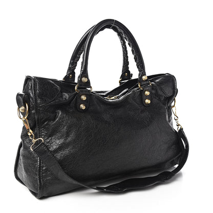 Balenciaga Agneau Giant 12 Gold Hardware City Black 2 of 12