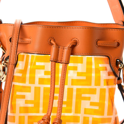Fendi TPU FF Vitello Grace F is Fendi Mini Mon Tresor Bucket Bag Aranciata 11 of 11