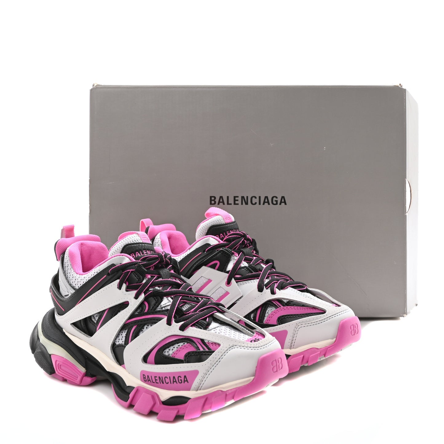 Mesh Nubuck Effect Fabric LED Womens Track Sneakers 36 Grey Pink Black