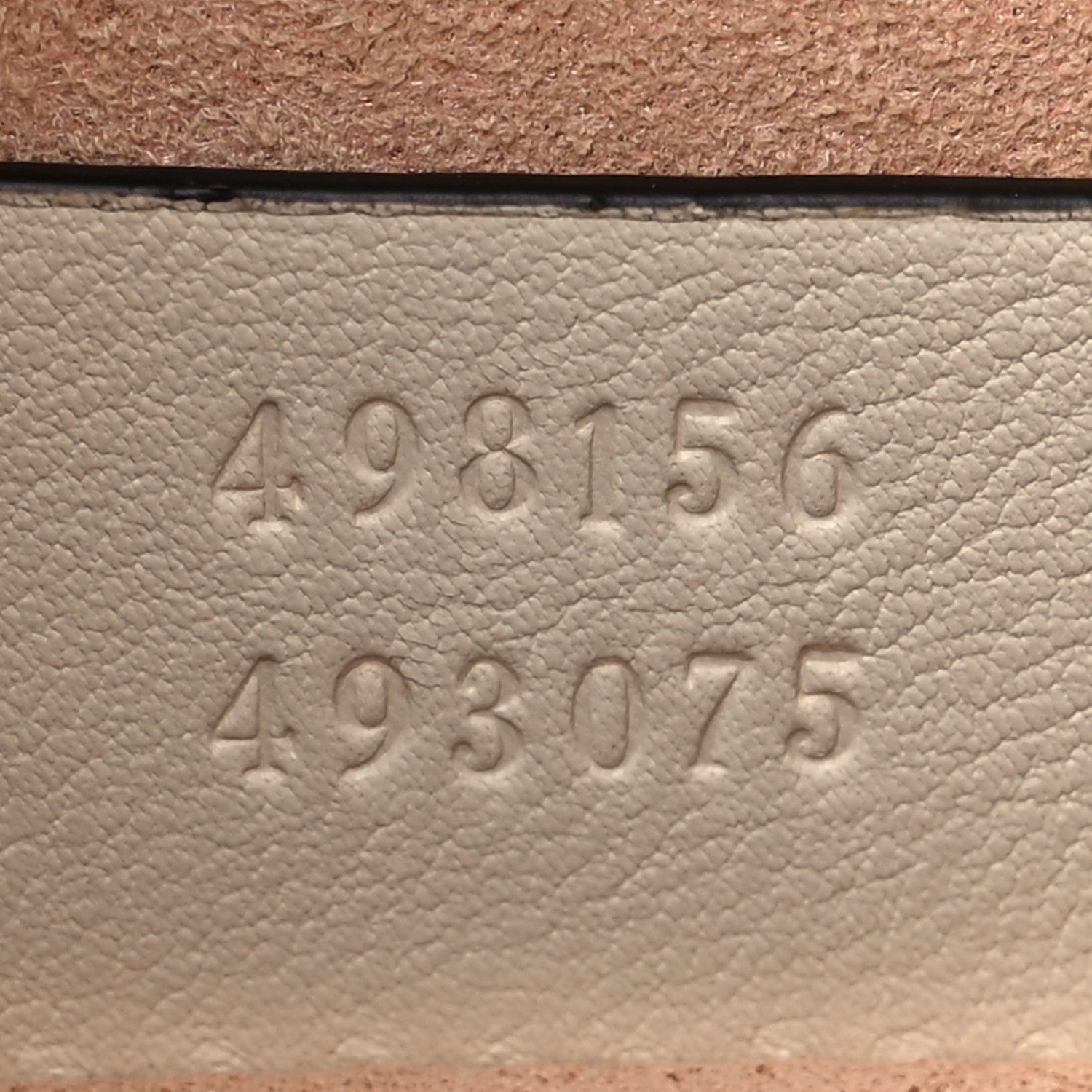 Gucci GG Supreme Monogram Moon Calfskin Small Padlock Tote Beige Ebony Mystic White 7 of 9