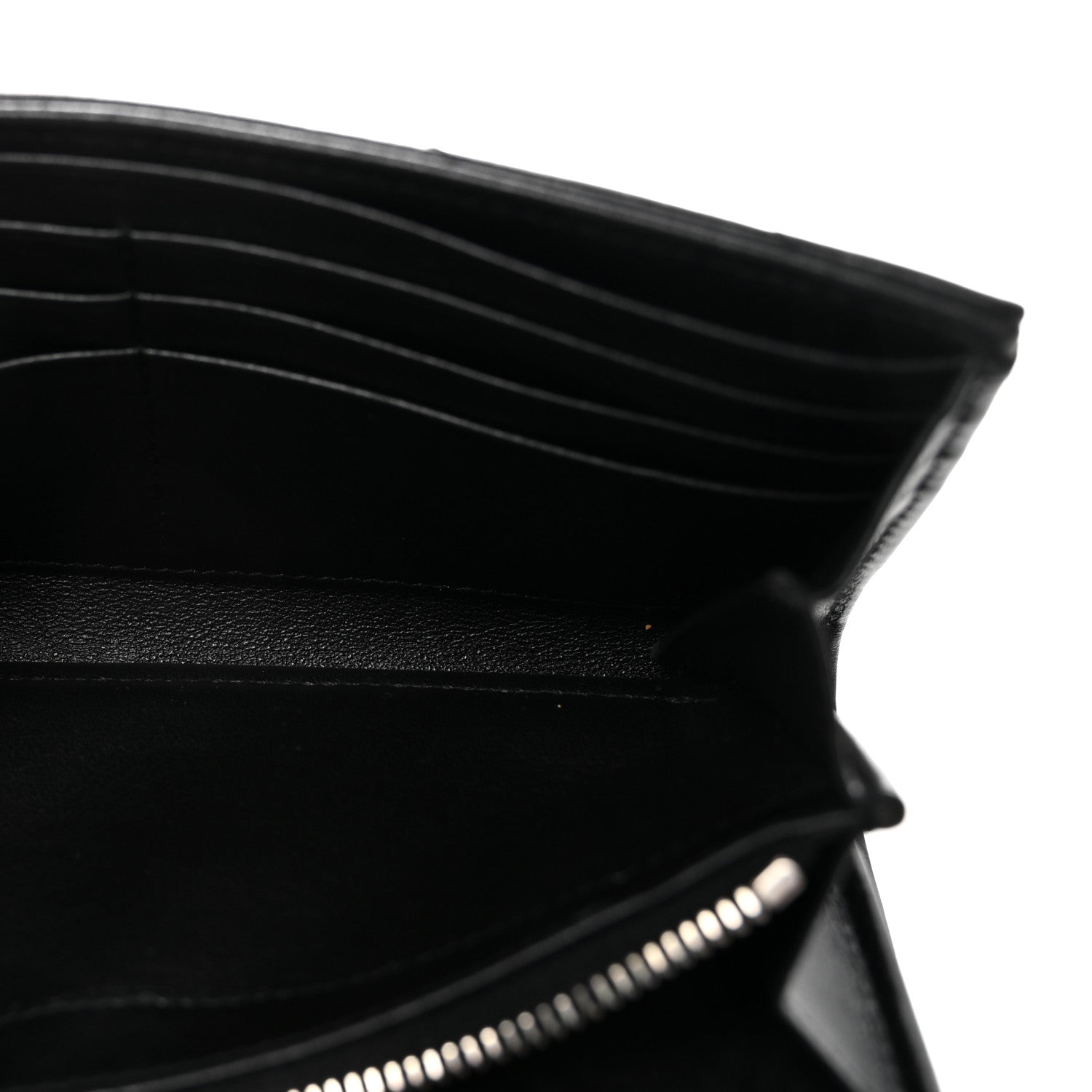 Saint Laurent Lambskin Y Quilted Monogram Large Loulou Flap Wallet Black 5 of 7