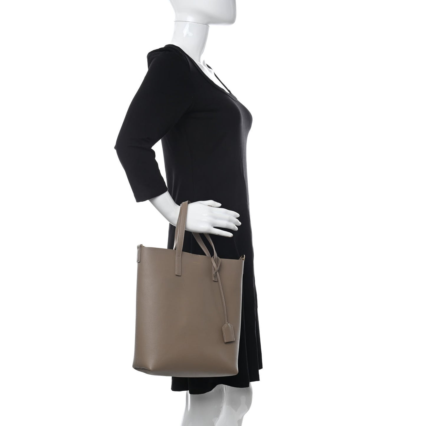 Calfskin Toy Shopping Tote Golden Sand