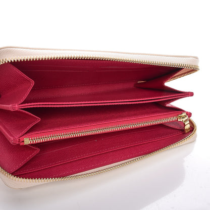 Louis Vuitton Damier Azur 2015 Christmas Animation Zippy Wallet Hibiscus 5 of 7