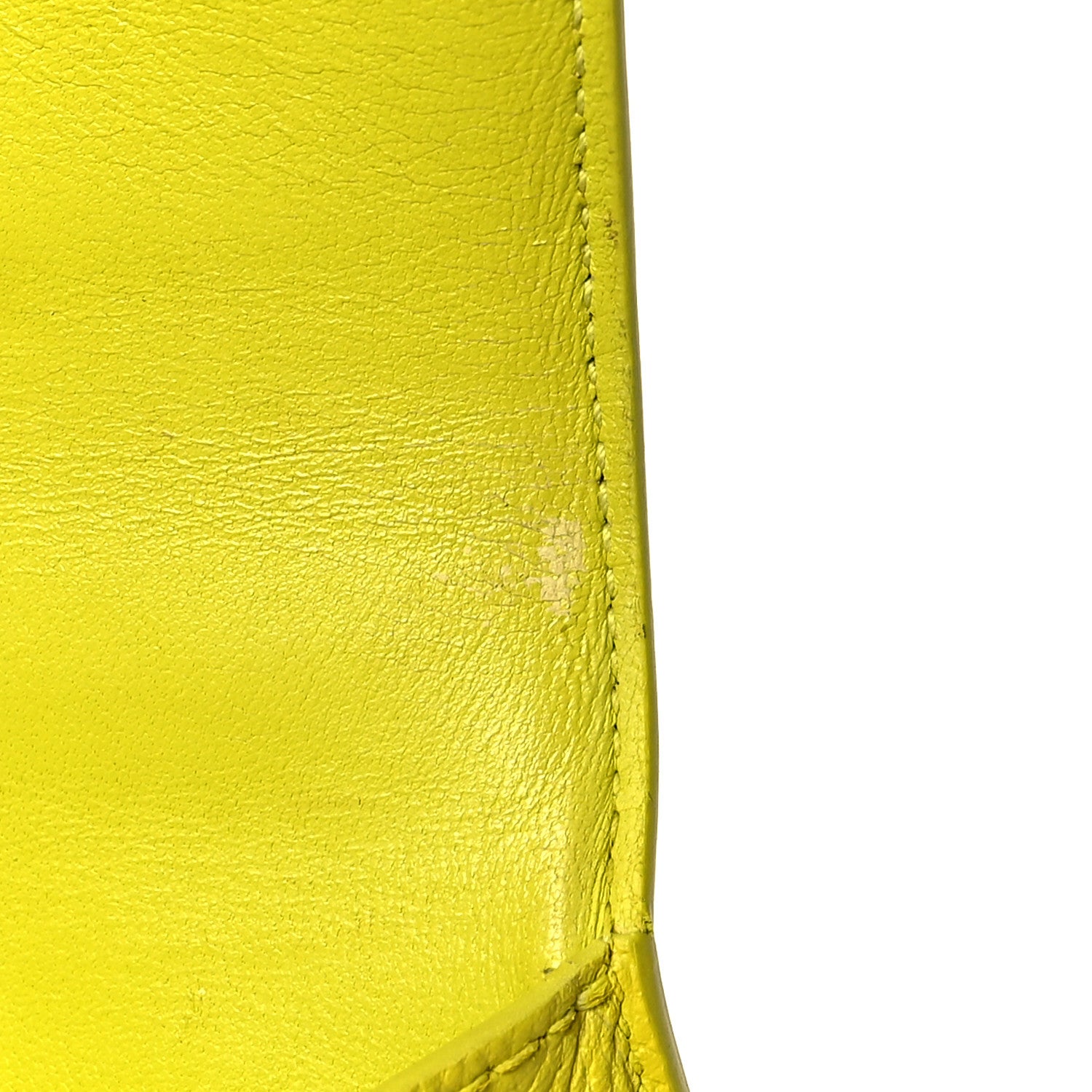Balenciaga Grained Calfskin Small Hourglass Top Handle Bag Lime 13 of 16