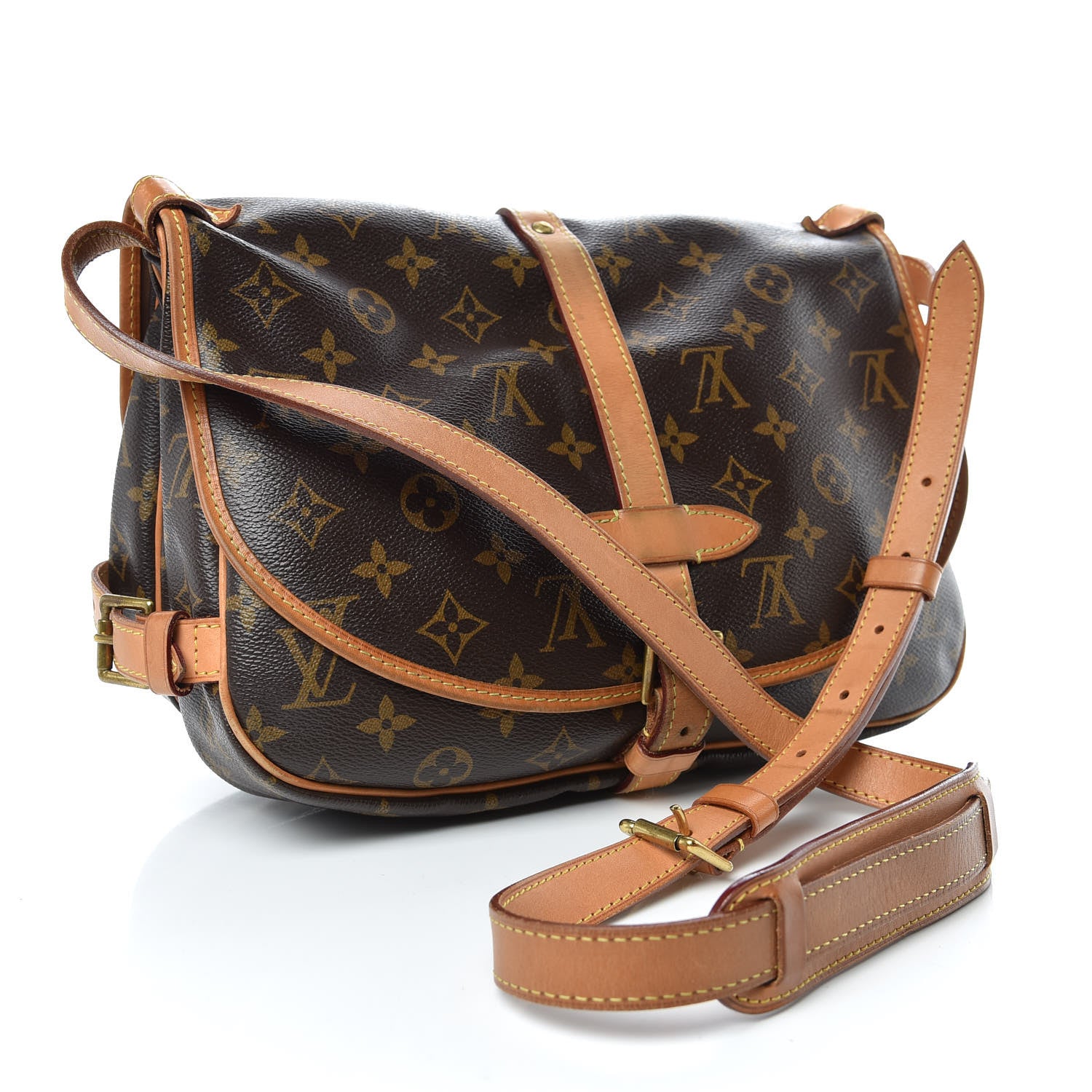 Louis Vuitton Monogram Saumur MM 3 of 16