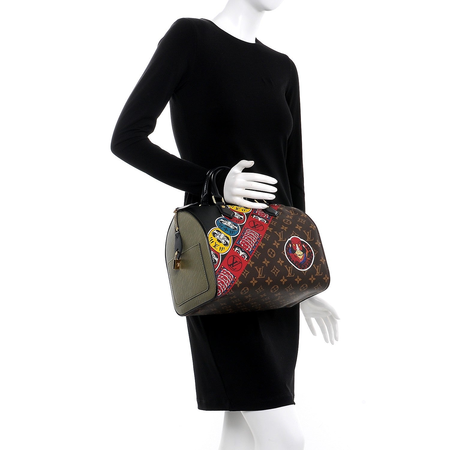Louis Vuitton Monogram Kabuki Speedy 30 2 of 6