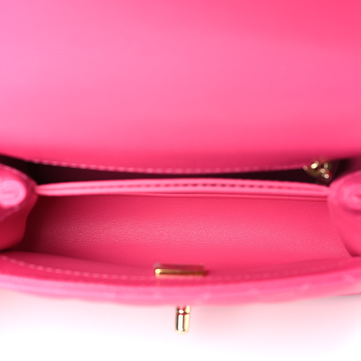 Chanel Caviar Quilted Extra Mini Coco Handle Flap Rose 5 of 10