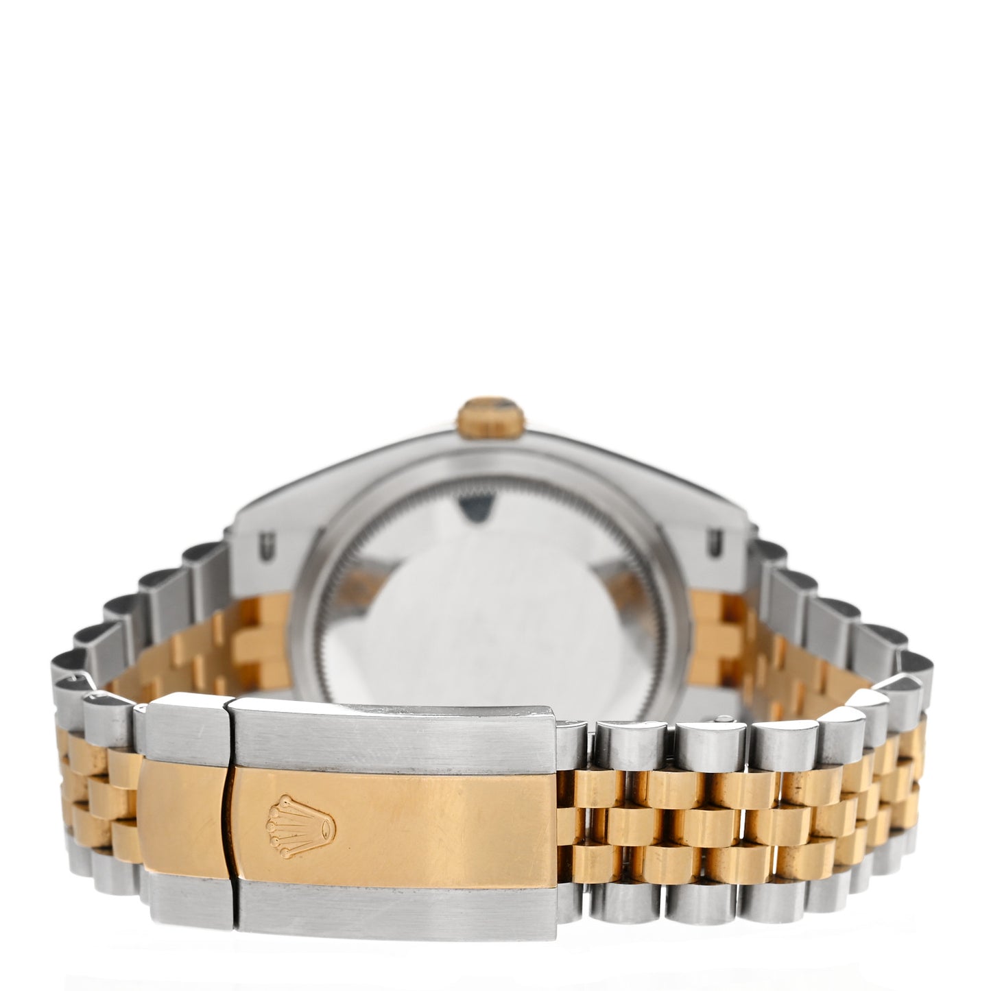 Stainless Steel 18K Yellow Gold Diamond 36mm Oyster Perpetual Datejust Watch Champagne 126233