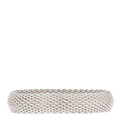Tiffany Sterling Silver Somerset Mesh Bracelet 2 of 3