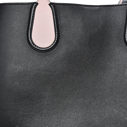 Christian Dior Calfskin Small Addict Shopping Tote Black Pink 13 of 13