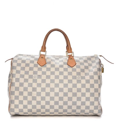 Louis Vuitton Damier Azur Speedy 35 1 of 9
