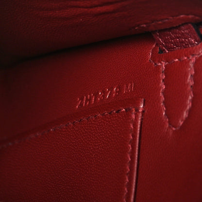 Hermes Chevre Chamkila Mini Kelly Sellier 20 Rouge H 8 of 11