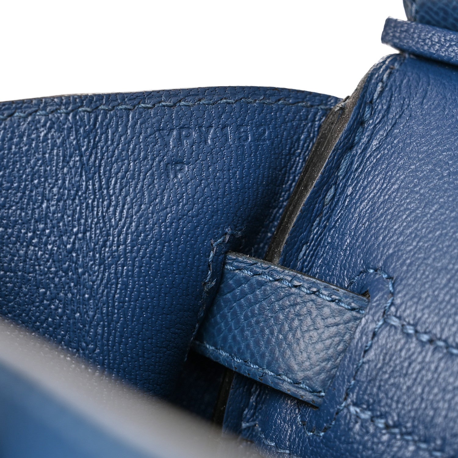 Hermes Epsom Birkin 30 Deep Bleu 7 of 11