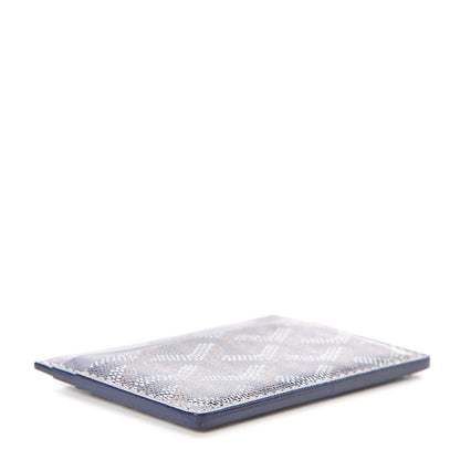 Goyard Goyardine Saint Sulpice Card Holder Navy 4 of 6