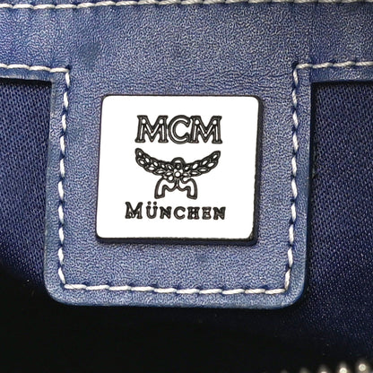 MCM Visetos Boston Satchel Satchel White 6 of 17