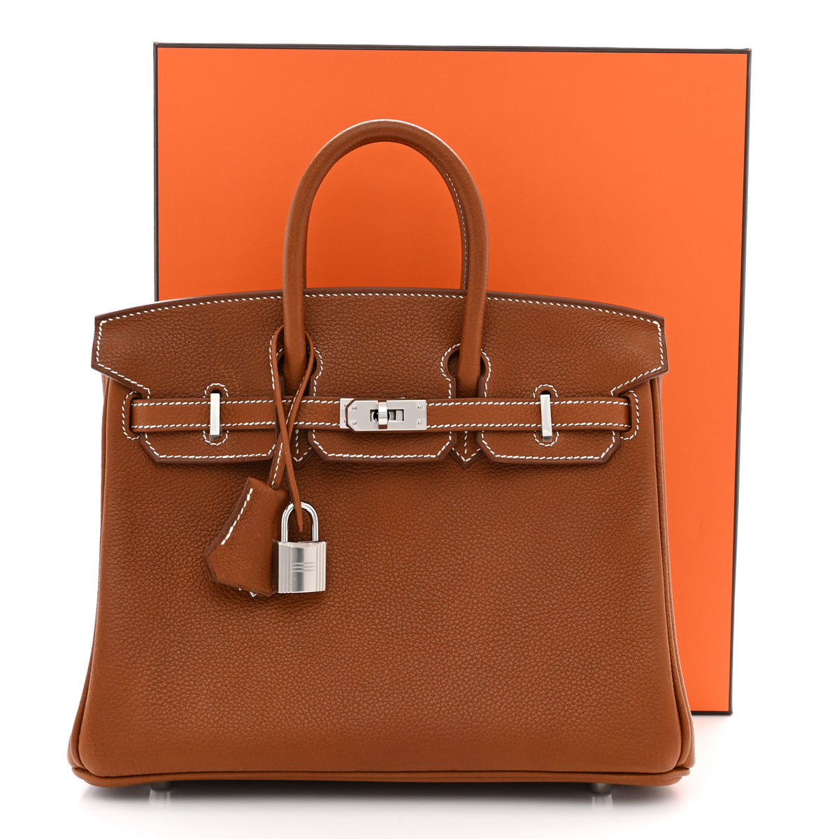 Hermes Natural Barenia Faubourg Birkin 25 Fauve 12 of 12